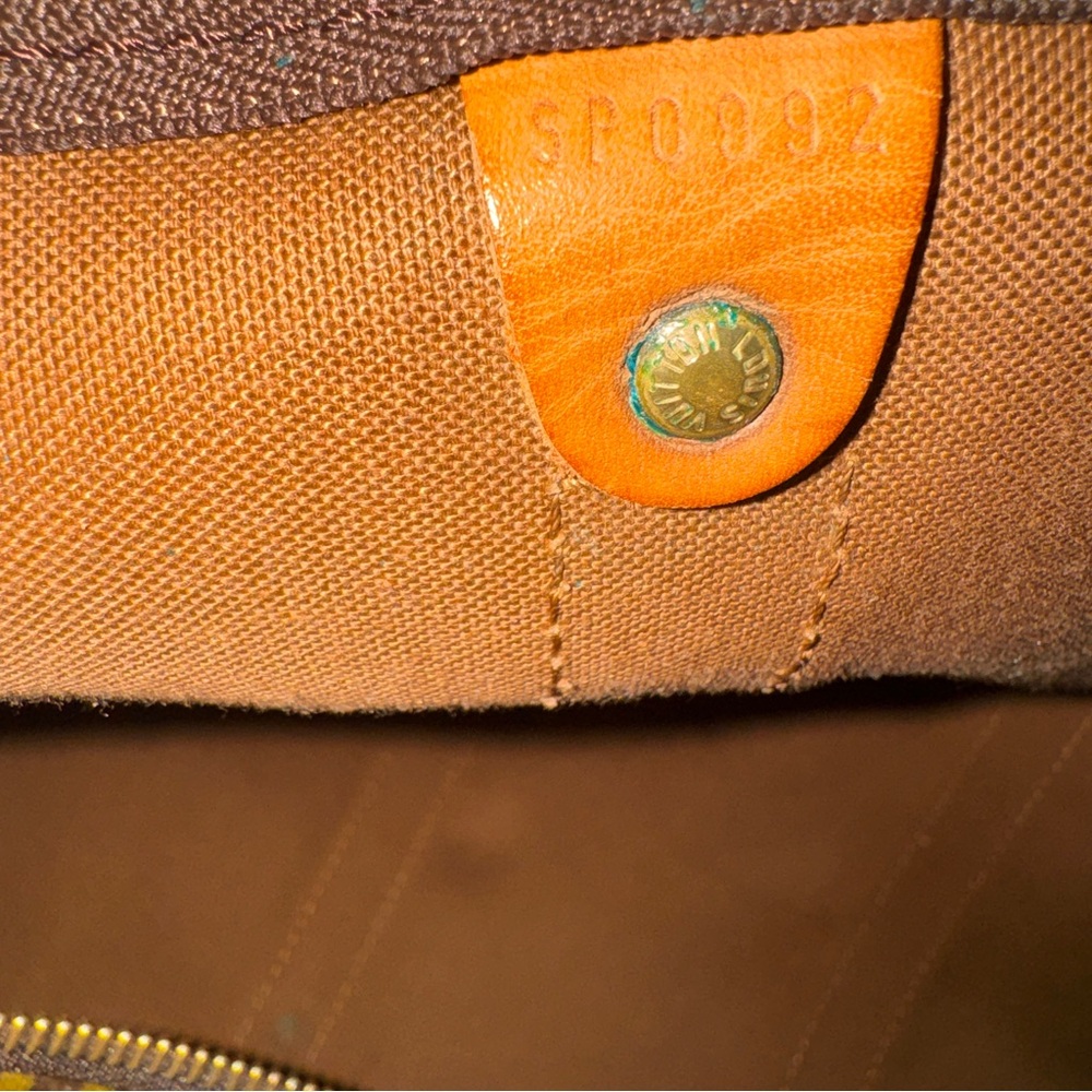 Louis Vuitton Brown Monogram Duffel Bag - Picture 6 of 9